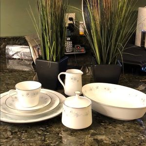 Noritake China set. Dishes, bowls, cups, etc.